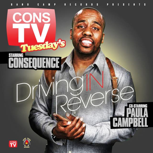 Driving In Reverse (feat. Paula Campbell) album cover