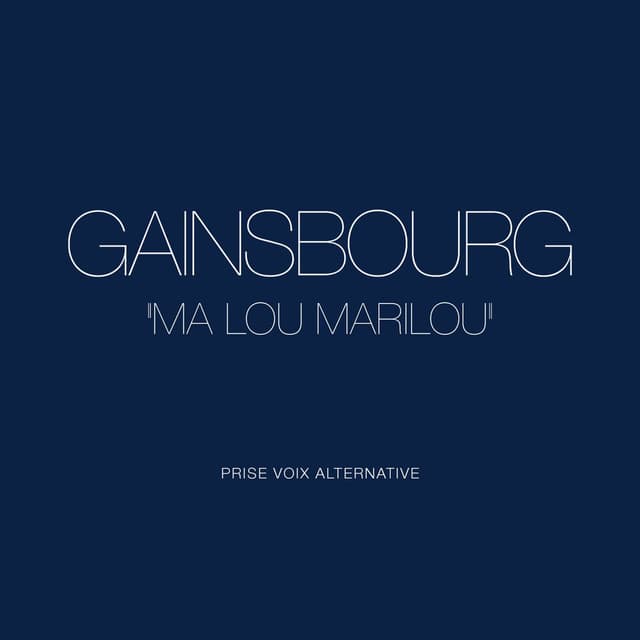 Ma Lou Marilou (Version alternative / Mix 2023) cover