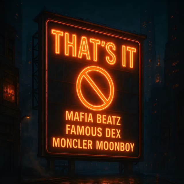 That's It cover