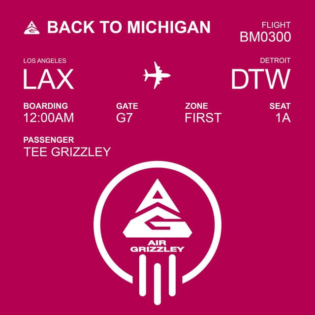 Back To Michigan cover