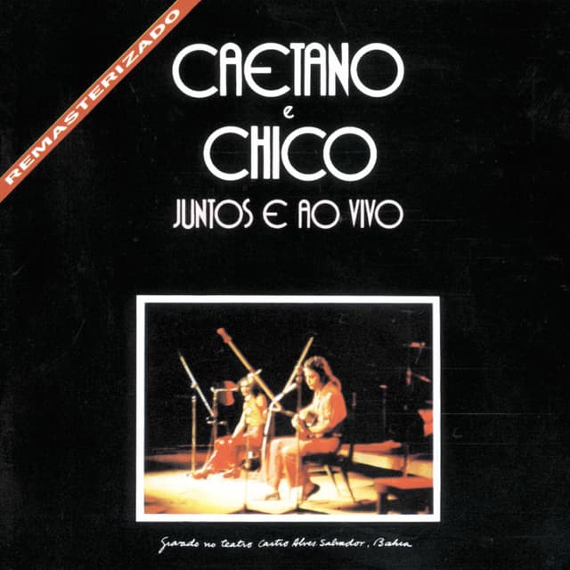 Caetano E Chico Juntos E Ao Vivo cover