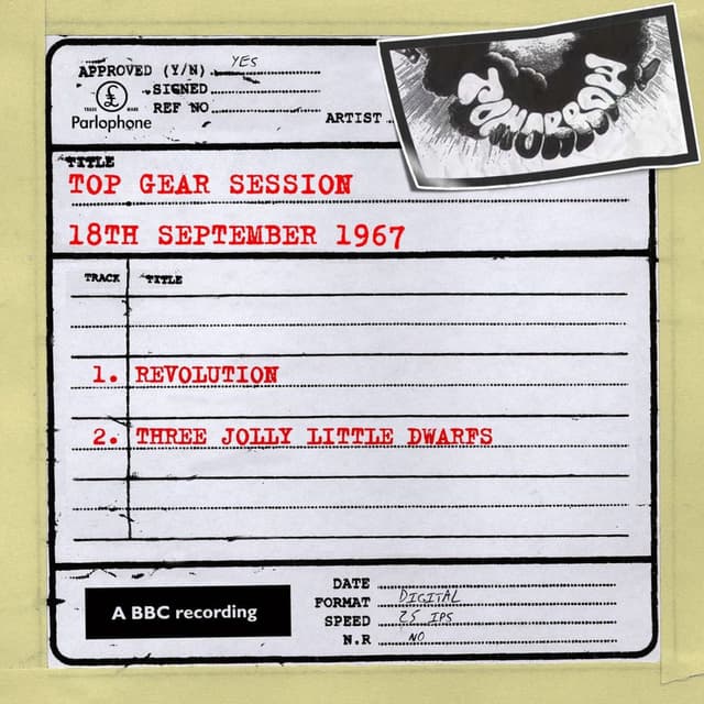 Top Gear Session (18th September 1967) cover