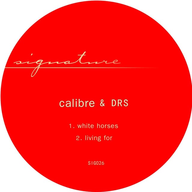 white horses / living for cover