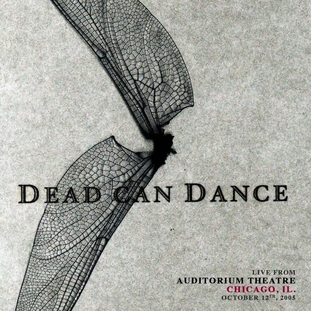 Live from Auditorium Theatre, Chicago, IL. October 12th, 2005 cover