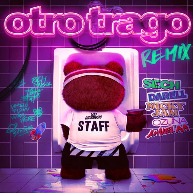Otro Trago (Remix) cover