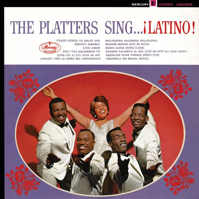 The Platters Sing Latino cover