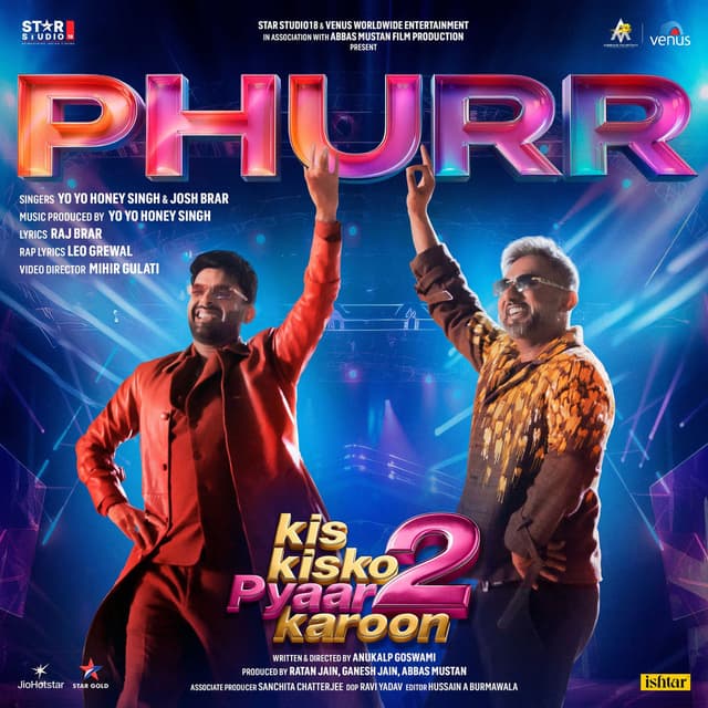 Phurr (From the Movie “Kis Kisko Pyaar Karoon 2”) cover