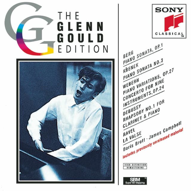 Glenn Gould Edition VII: Berg/Krenek/Webern/Ravel/Debussy cover