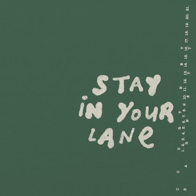 Stay In Your Lane cover