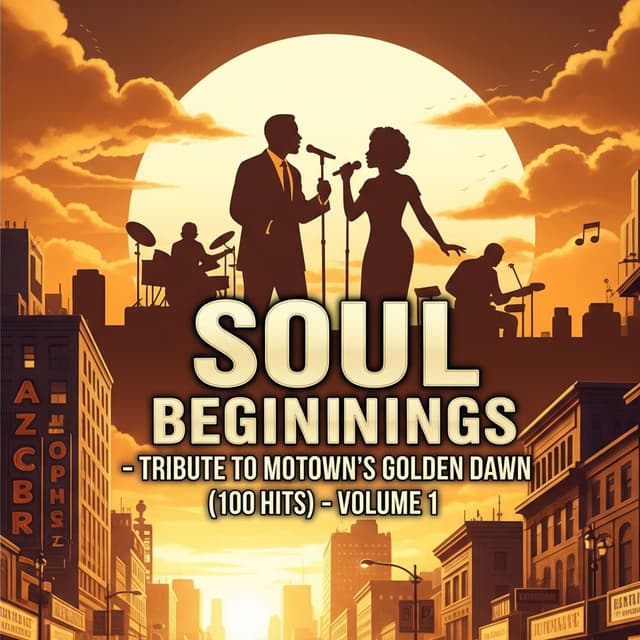 Soul Beginnings - Tribute to Motown's Golden Dawn (100 Hits) - Volume 1 cover