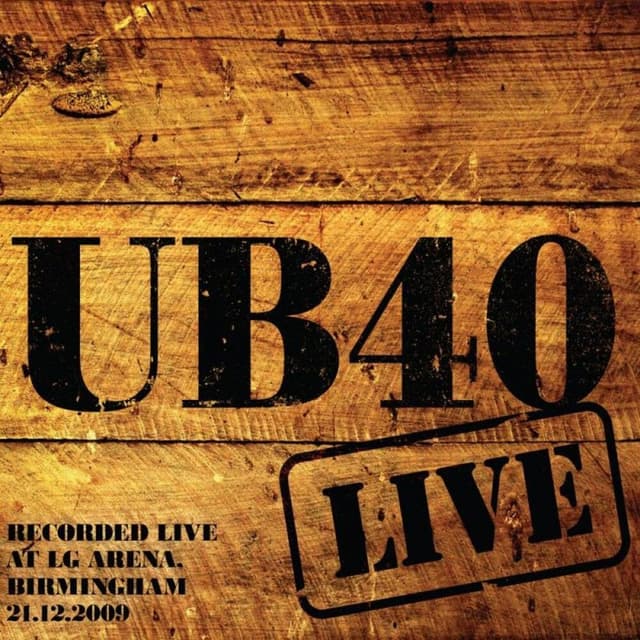 Live in Birmingham cover