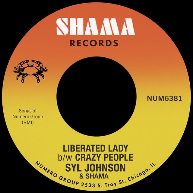 Liberated Lady b/w Crazy People cover