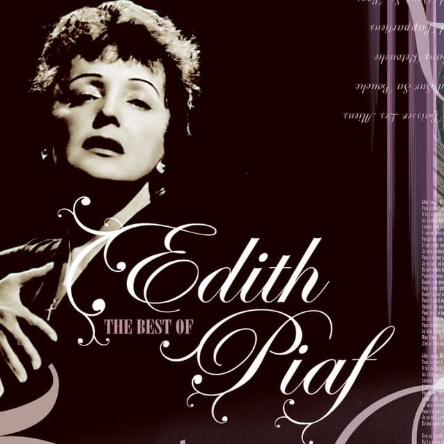 Edith Piaf - The Best Of cover