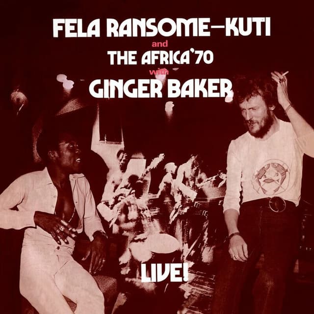 Fela With Ginger Baker Live! cover