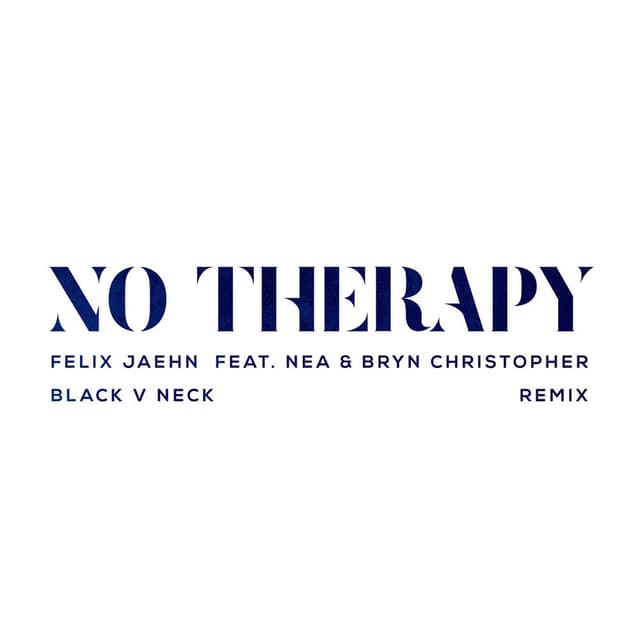 No Therapy (Black V Neck Remix) cover