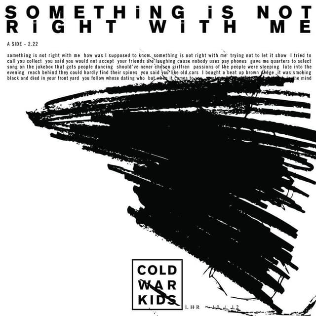 Something Is Not Right With Me cover