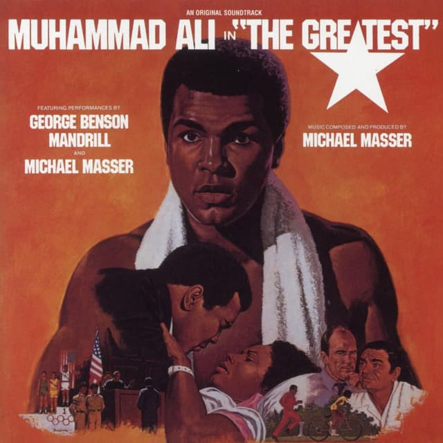 Muhammed Ali in "The Greatest" cover