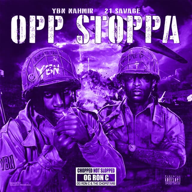 Opp Stoppa (feat. 21 Savage) (Chop Not Slop Remix) cover