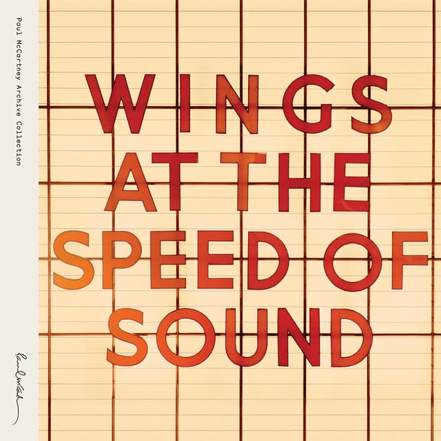 Wings At The Speed Of Sound (Archive Collection) cover