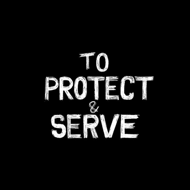 To Protect And Serve cover