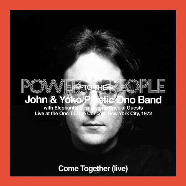 Come Together (Live At The One To One Concert, Evening Show) cover
