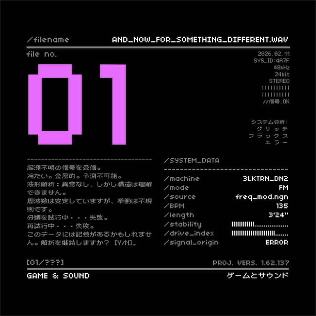 And Now for Something Different cover