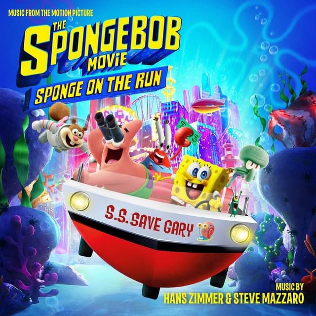 The SpongeBob Movie: Sponge on the Run (Music from the Motion Picture) cover