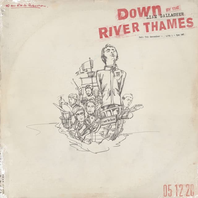 Down By The River Thames (Live) album cover