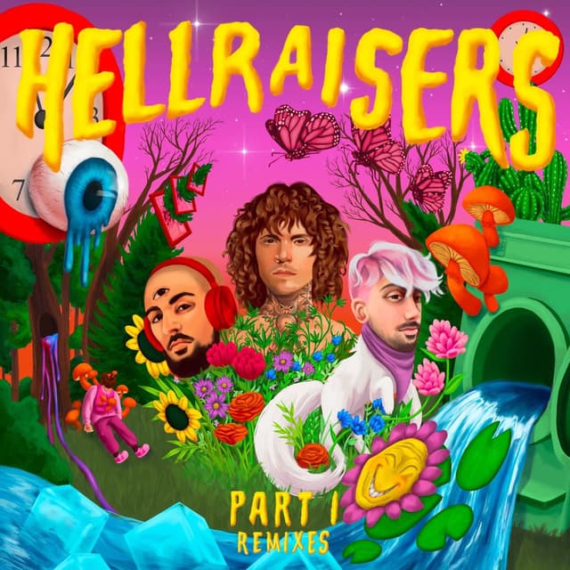 HELLRAISERS Part 1 (Remixes) album cover