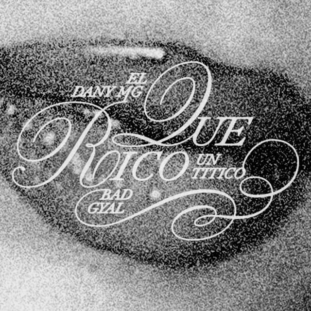 QUE RICO (w/ Bad Gyal) cover