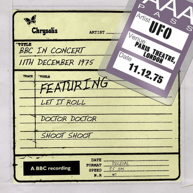 BBC in Concert (11 December 1975) cover