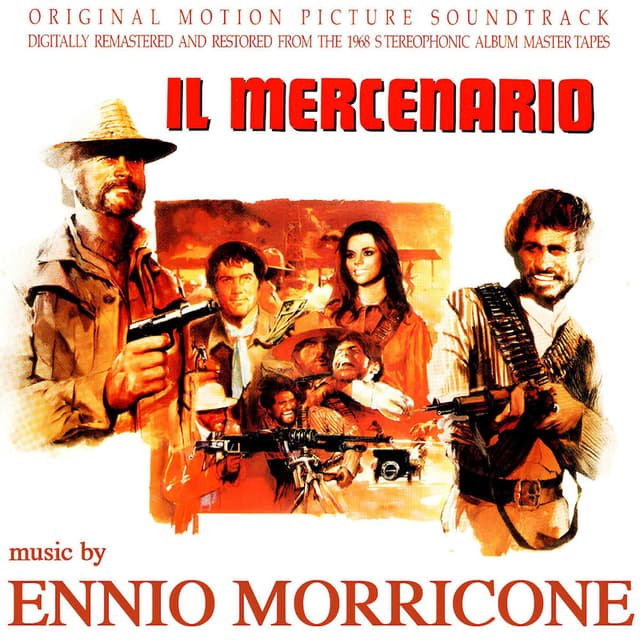 A Professional Gun - The Mercenary (Original Motion Picture Soundtrack) - Remastered cover
