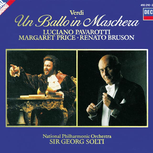 Verdi: Un Ballo in Maschera cover