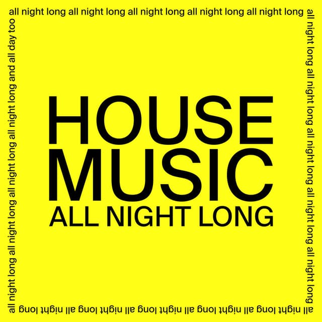 House Music All Night Long cover