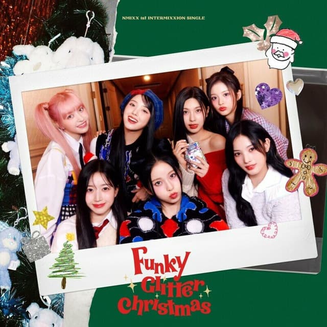 1st Intermixxion Single <Funky Glitter Christmas> cover