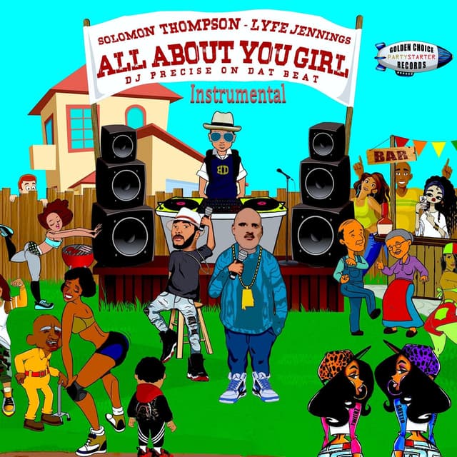 All About You Girl (Instrumental) cover