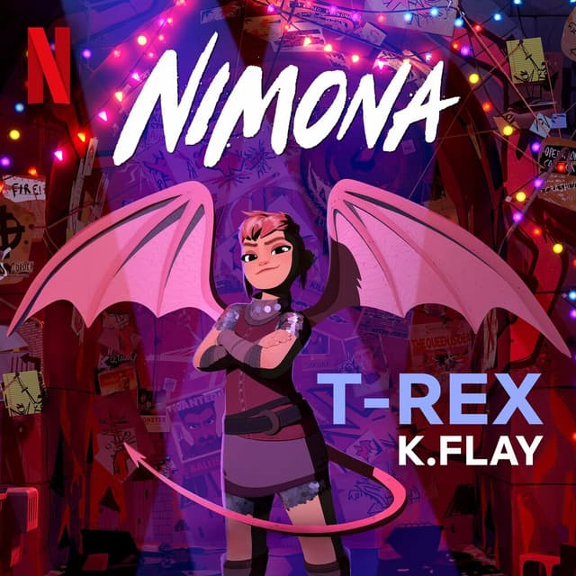 T-Rex (from the Netflix Film "Nimona") cover