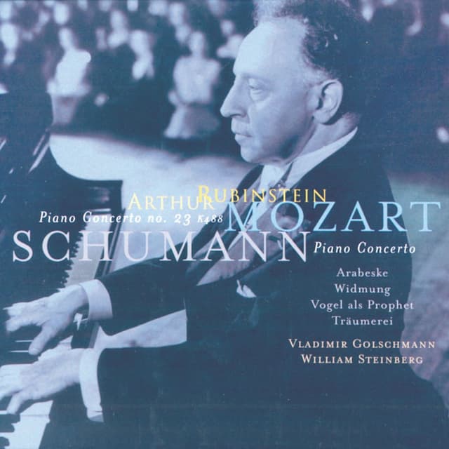 Rubinstein Collection, Vol. 19: Mozart: Piano Concerto No.23, Schumann: Piano Concerto, Op. 54 cover