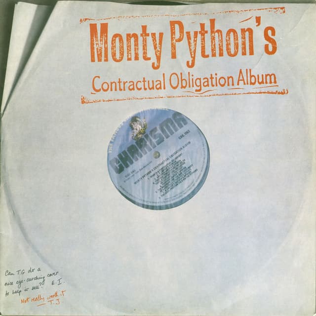 Monty Python's Contractual Obligation Album cover