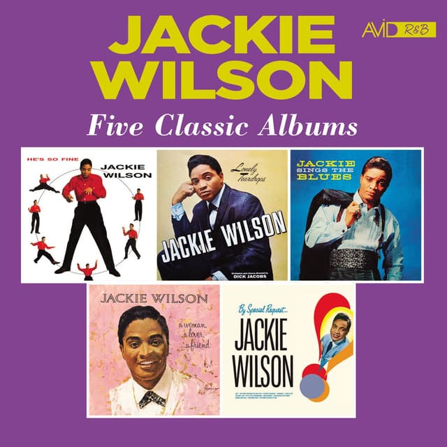 Five Classic Albums (He's so Fine / Lonely Teardrops / Sings the Blues / a Woman, a Lover, a Friend / By Special Request) (Digital cover