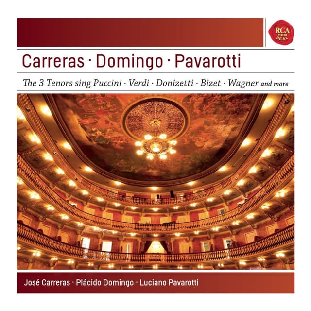 Pavarotti - Domingo - Carreras: The Best of the 3 Tenors - Sony Classical Masters cover