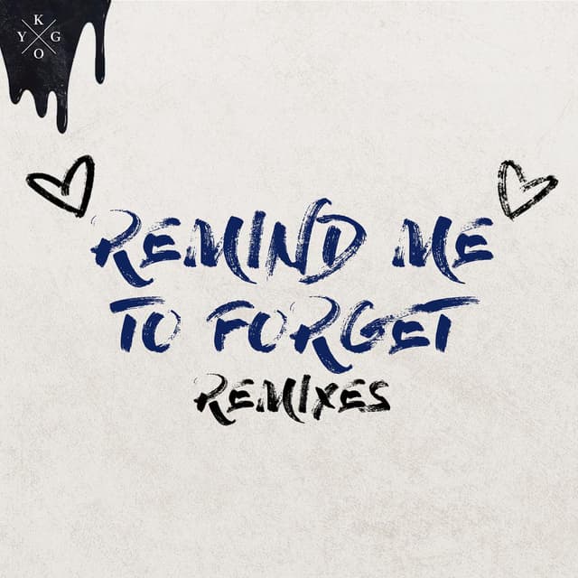 Remind Me to Forget (Remixes) album cover