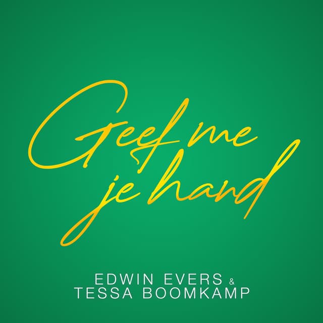 Geef me je hand album cover
