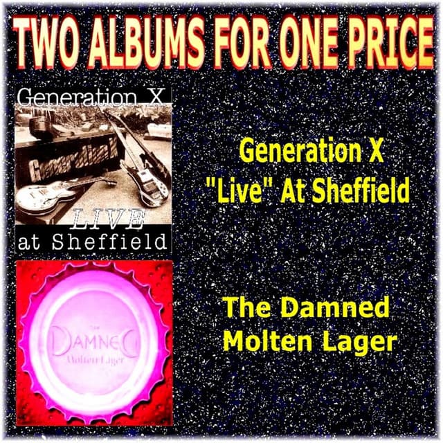 Two Albums for One Price - Generation X & the Damned cover