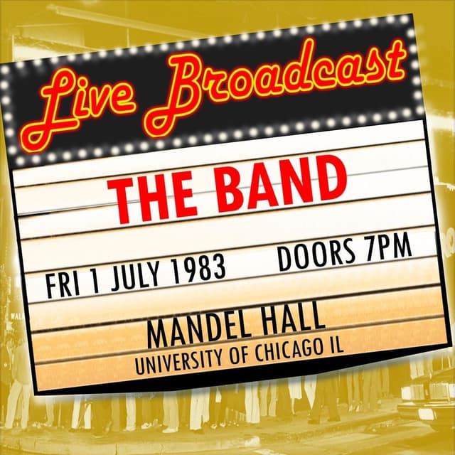 Live Broadcast - 1st July 1983 Mandel Hall cover