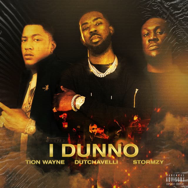I Dunno (feat. Dutchavelli & Stormzy) cover