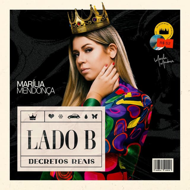 Decretos Reais - Lado B (Ao Vivo) cover