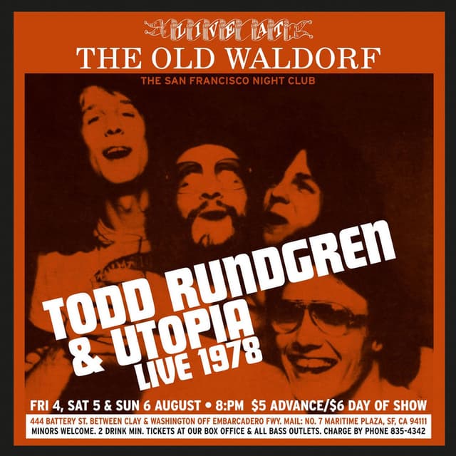 Live at the Old Waldorf, San Francisco, 1978 (Deluxe Edition) cover