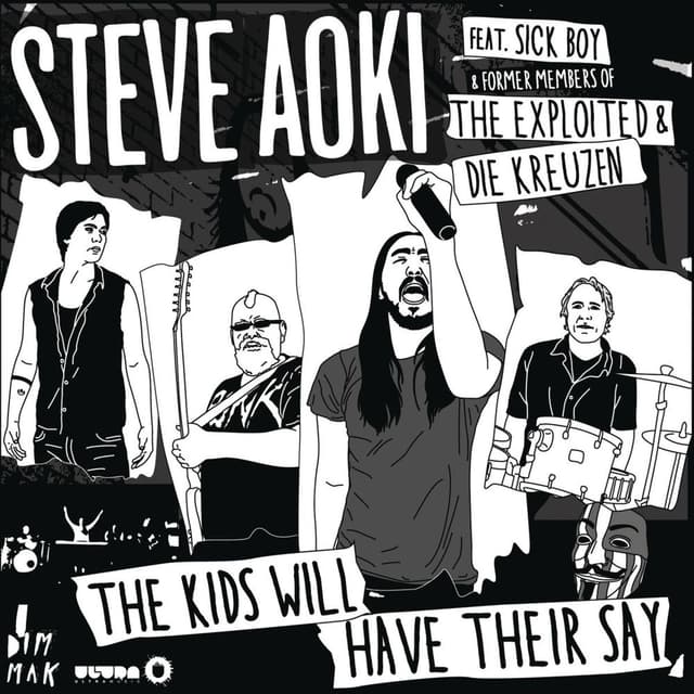 The Kids Will Have Their Say (feat. Sick Boy with former members of The Exploited and Die Kreuzen) cover