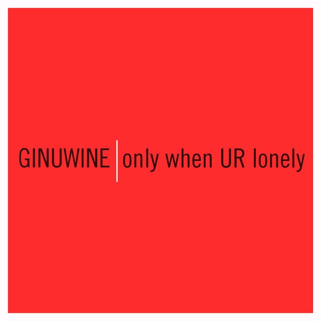 Only When UR Lonely cover